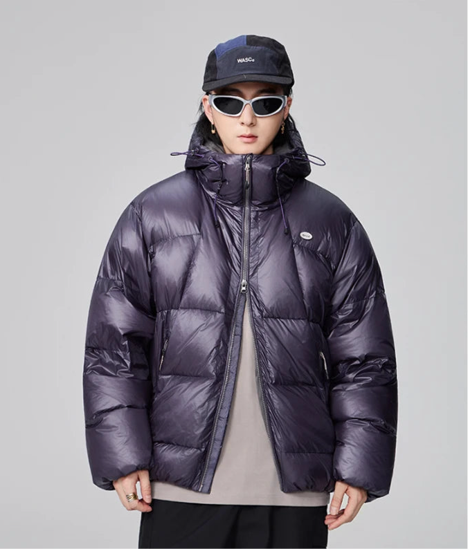 2025 New Winter Hooded Down Jacket,High-quality Warm, Windproof and Waterproof Outdoor Camping Jacket