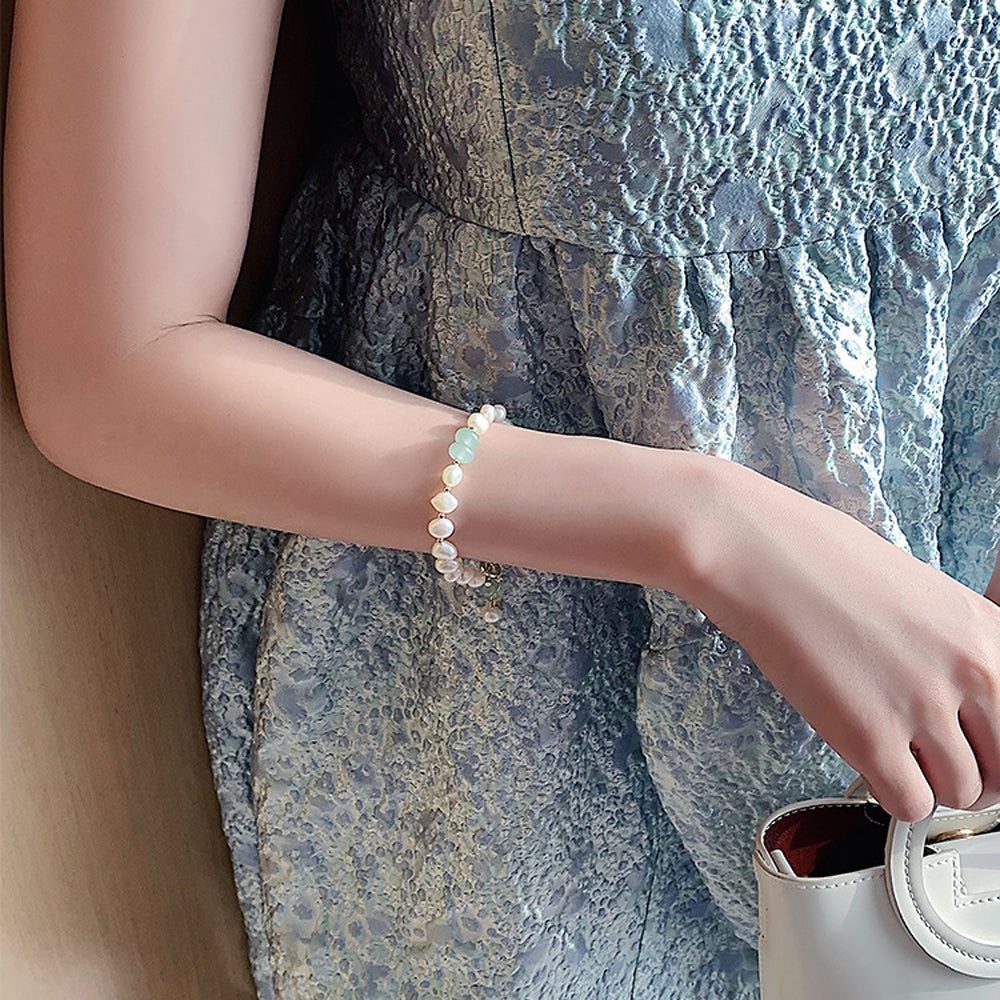 Women Pearl Adjustable Bracelet