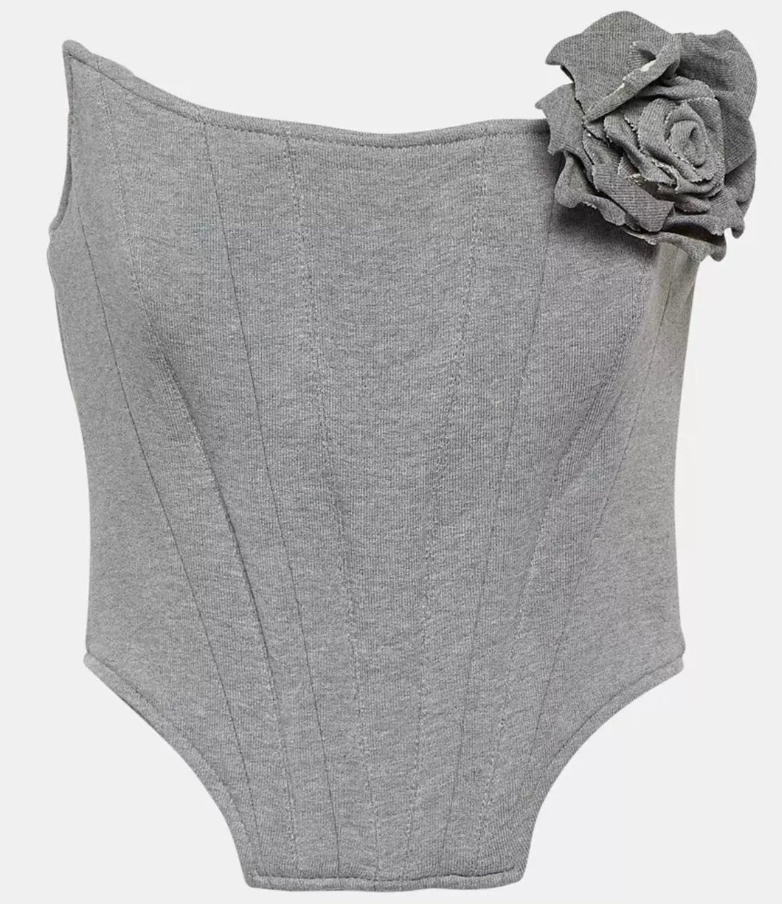 The 3D Rosette Grey Suit