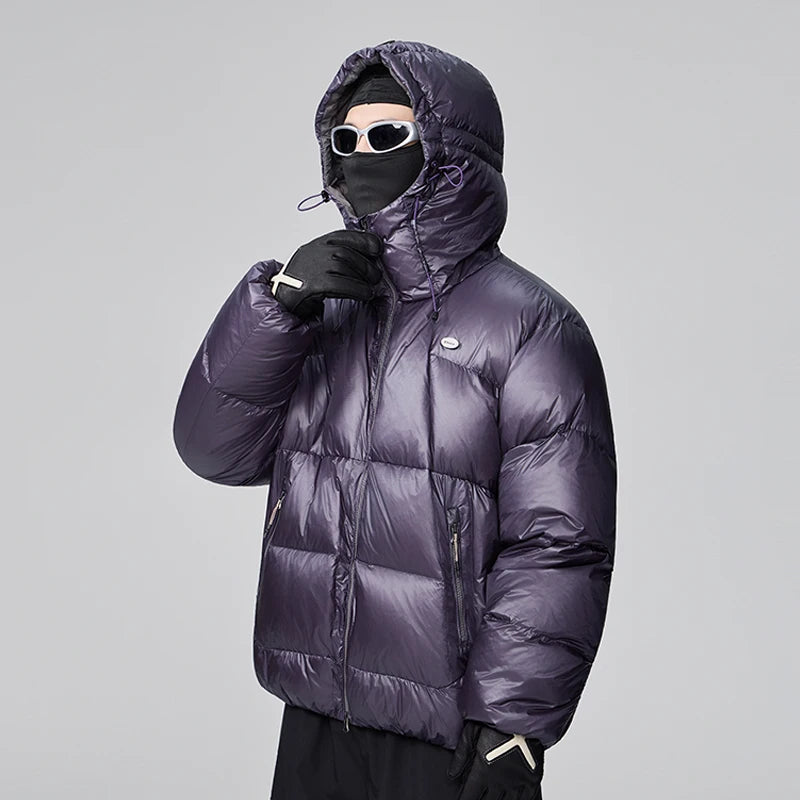 2025 New Winter Hooded Down Jacket,High-quality Warm, Windproof and Waterproof Outdoor Camping Jacket