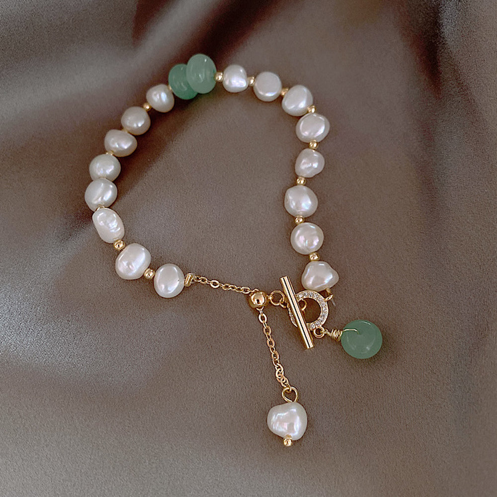 Women Pearl Adjustable Bracelet